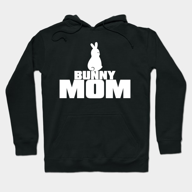 funny design for Bunny mom Hoodie by youki